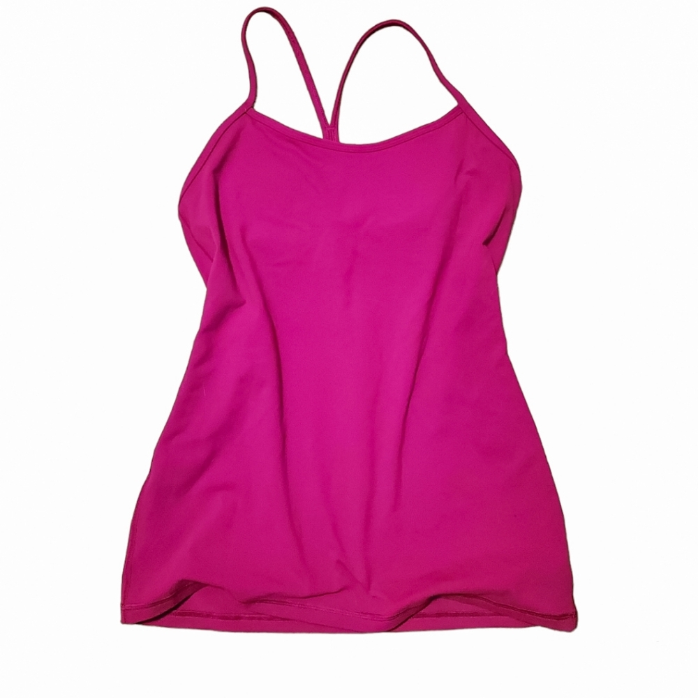 Purple Lululemon Power Y Tank Top